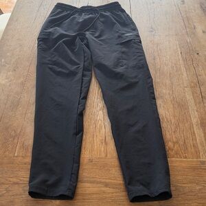 Unipro Mens Black Drawstring Joggers Cargo